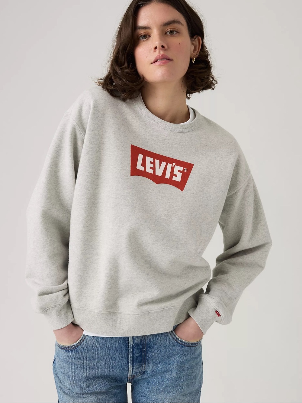 NWT Levi’s Graphic Iconic Heritage Crewneck Sweatshirt sz L